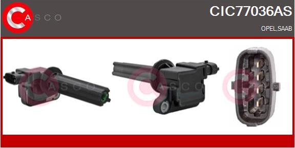 Casco CIC77036AS - Bobina de inductie aaoparts.ro
