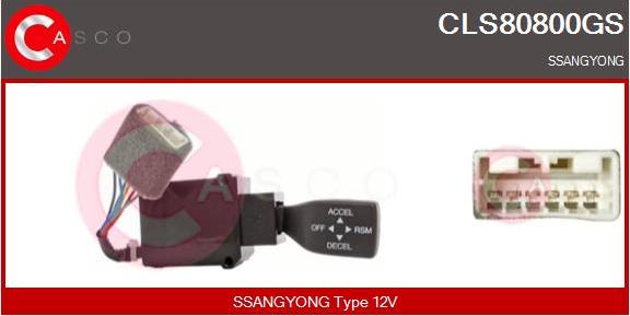 Casco CLS80800GS - Intrerupator, control automat al vitezei aaoparts.ro