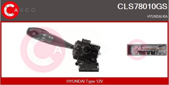 Casco CLS78010GS - Comutator coloana directie aaoparts.ro