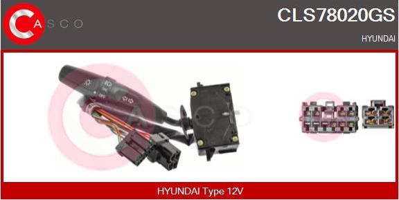 Casco CLS78020GS - Comutator coloana directie aaoparts.ro