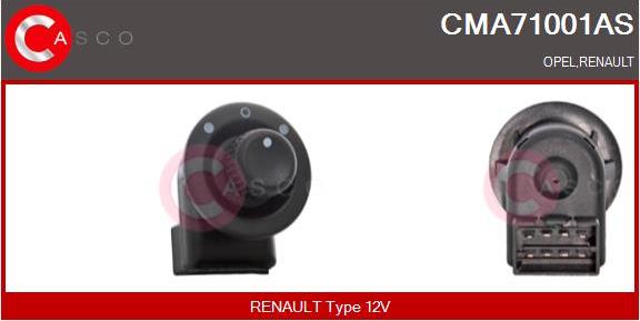 Casco CMA71001AS - Comutator, reglaj oglinda aaoparts.ro