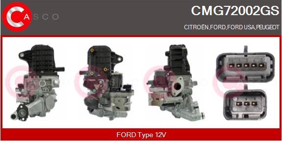 Casco CMG72002GS - Modul-EGR aaoparts.ro
