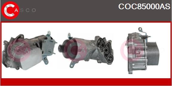 Casco COC85000AS - Radiator ulei, ulei motor aaoparts.ro