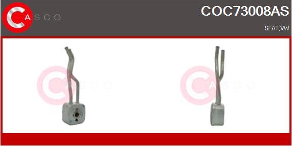 Casco COC73008AS - Radiator ulei, ulei motor aaoparts.ro