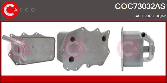Casco COC73032AS - Radiator ulei, ulei motor aaoparts.ro
