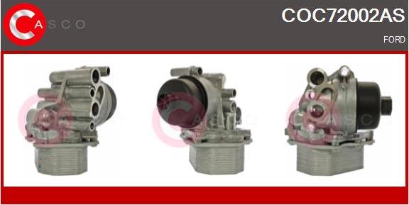 Casco COC72002AS - Radiator ulei, ulei motor aaoparts.ro