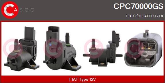 Casco CPC70000GS - Convertor presiune, esapament aaoparts.ro