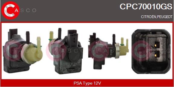 Casco CPC70010GS - Convertor presiune, esapament aaoparts.ro