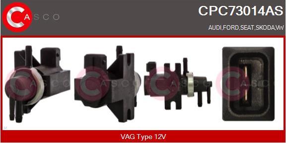 Casco CPC73014AS - Convertor presiune, esapament aaoparts.ro