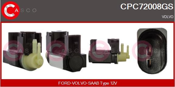 Casco CPC72008GS - Convertor presiune, esapament aaoparts.ro