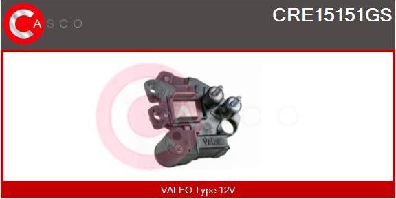Casco CRE15151GS - Regulator, alternator aaoparts.ro