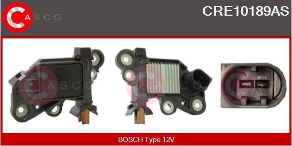 Casco CRE10189AS - Regulator, alternator aaoparts.ro