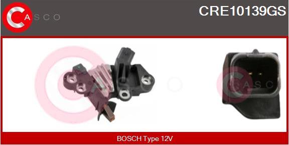 Casco CRE10139GS - Regulator, alternator aaoparts.ro