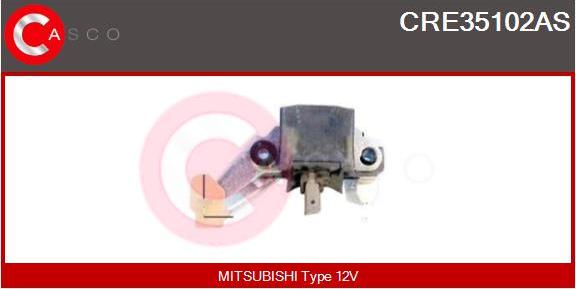 Casco CRE35102AS - Regulator, alternator aaoparts.ro