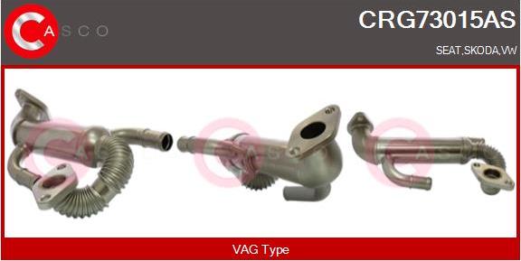 Casco CRG73015AS - Radiator, recirculare gaze de esapament aaoparts.ro