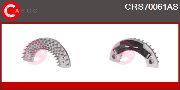 Casco CRS70061AS - Rezistor, ventilator habitaclu aaoparts.ro