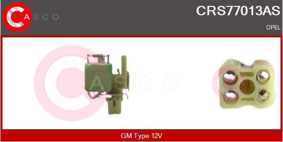 Casco CRS77013AS - Rezistor, Electromotor - ventilator aaoparts.ro