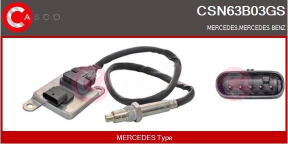 Casco CSN63B03GS - Senzor NOx, injectie aditiv aaoparts.ro