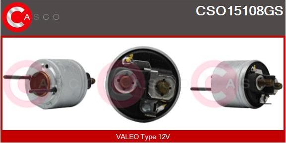 Casco CSO15108GS - Solenoid, electromotor aaoparts.ro