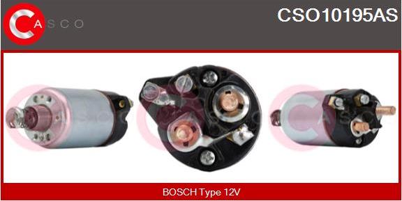 Casco CSO10195AS - Solenoid, electromotor aaoparts.ro