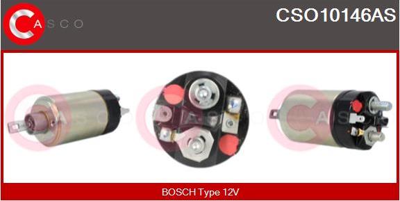 Casco CSO10146AS - Solenoid, electromotor aaoparts.ro