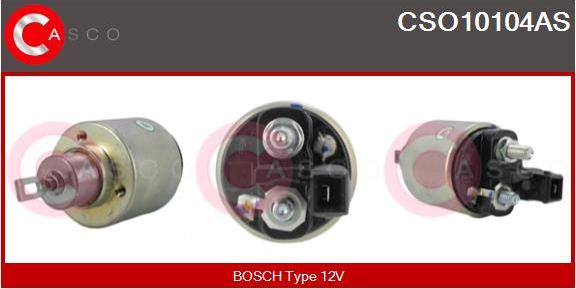 Casco CSO10104AS - Solenoid, electromotor aaoparts.ro
