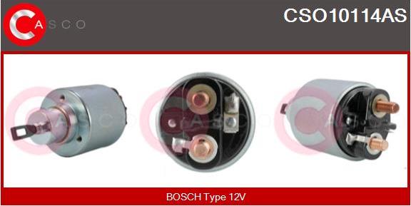 Casco CSO10114AS - Solenoid, electromotor aaoparts.ro