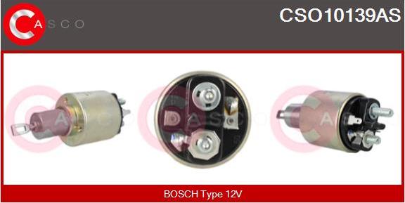 Casco CSO10139AS - Solenoid, electromotor aaoparts.ro