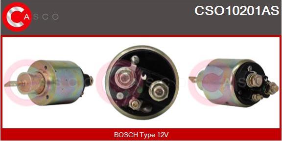 Casco CSO10201AS - Solenoid, electromotor aaoparts.ro