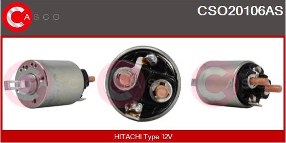 Casco CSO20106AS - Solenoid, electromotor aaoparts.ro