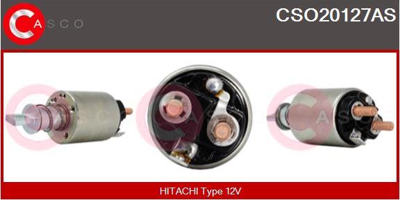 Casco CSO20127AS - Solenoid, electromotor aaoparts.ro