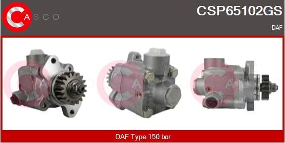 Casco CSP65102GS - Pompa hidraulica, sistem de directie aaoparts.ro