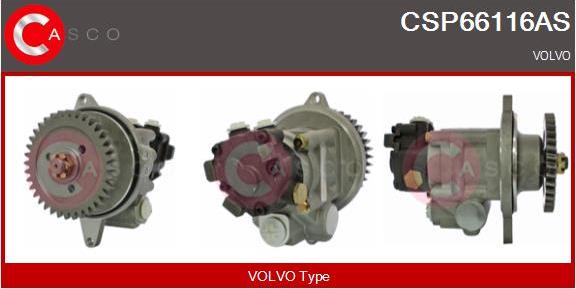 Casco CSP66116AS - Pompa hidraulica, sistem de directie aaoparts.ro