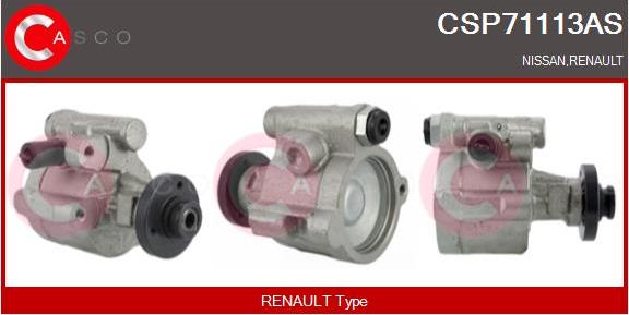 Casco CSP71113AS - Pompa hidraulica, sistem de directie aaoparts.ro