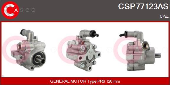 Casco CSP77123AS - Pompa hidraulica, sistem de directie aaoparts.ro
