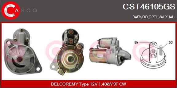 Casco CST46105GS - Starter aaoparts.ro