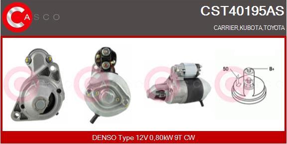 Casco CST40195AS - Starter aaoparts.ro