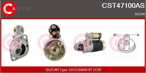 Casco CST47100AS - Starter aaoparts.ro