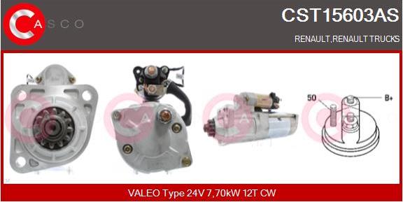 Casco CST15603AS - Starter aaoparts.ro