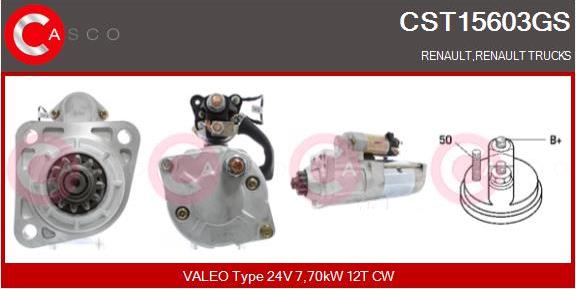 Casco CST15603GS - Starter aaoparts.ro