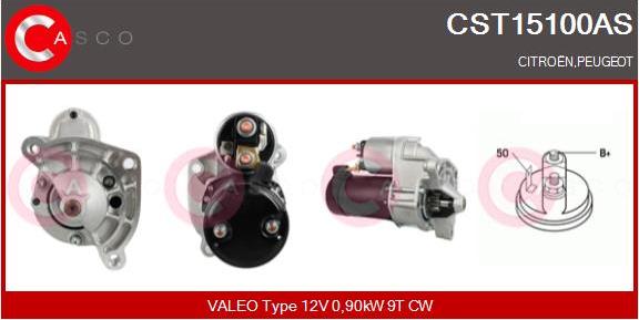 Casco CST15100AS - Starter aaoparts.ro