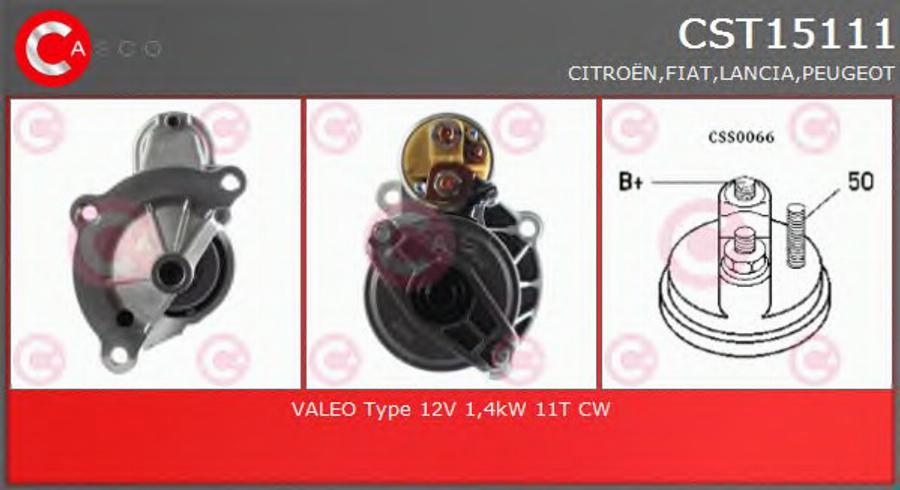 Casco CST15111AS - Starter aaoparts.ro