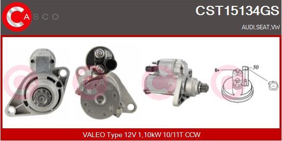 Casco CST15134GS - Starter aaoparts.ro