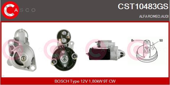 Casco CST10483GS - Starter aaoparts.ro