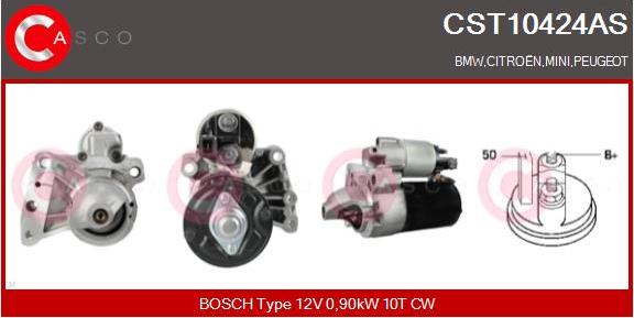 Casco CST10424AS - Starter aaoparts.ro