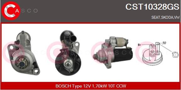 Casco CST10328GS - Starter aaoparts.ro