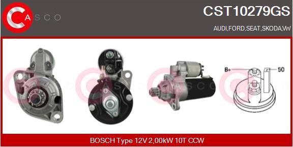 Casco CST10279GS - Starter aaoparts.ro
