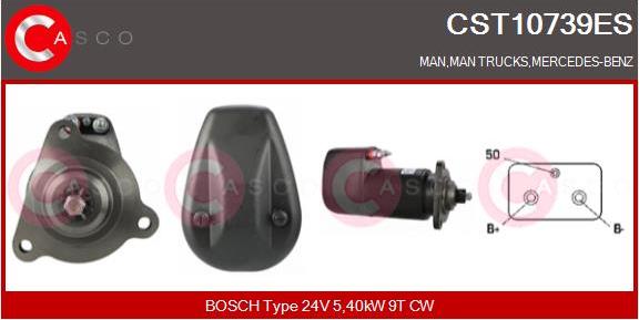Casco CST10739ES - Starter aaoparts.ro