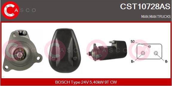 Casco CST10728AS - Starter aaoparts.ro