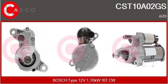 Casco CST10A02GS - Starter aaoparts.ro